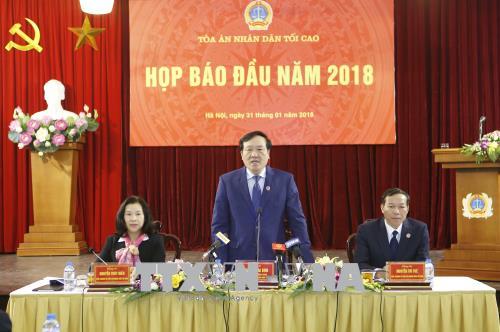 Xét xử kịp thời, nghiêm minh nhiều 'đại án' về kinh tế, tham nhũng ảnh 1